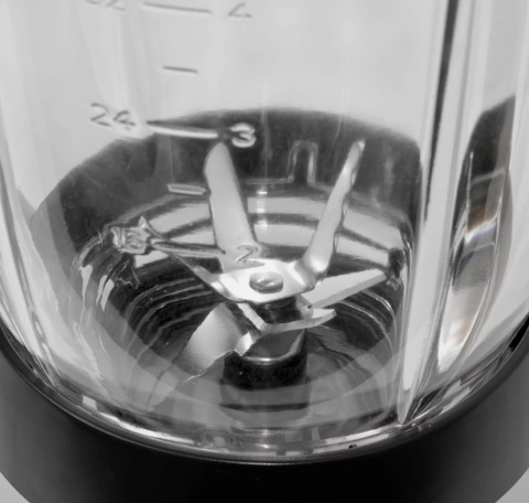 Alaska TB1567S - blender kielichowy 600W z funkcją kruszenia lodu i szklanym kielichem