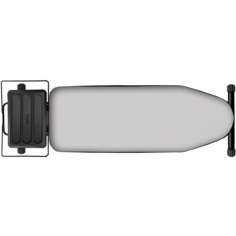 Braun IB3001BK - duża deska do prasowania 122x40 cm z regulacją i uchwytem na żelazko