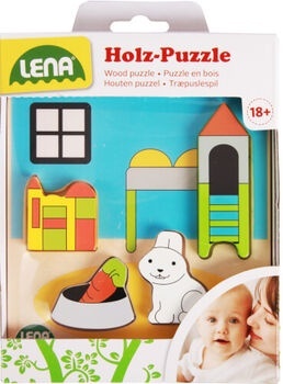 Drewniane puzzle - edukacyjne puzzle dla najmłodszych