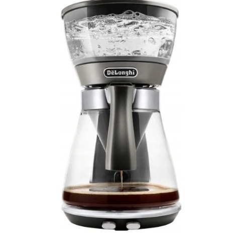 Ekspres do kawy przelewowy De'Longhi ICM17210 - 1,25 l, 1000 W, Anti-Drip, podtrzymywanie ciepła