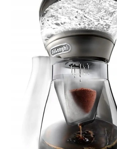 Ekspres do kawy przelewowy De'Longhi ICM17210 - 1,25 l, 1000 W, Anti-Drip, podtrzymywanie ciepła