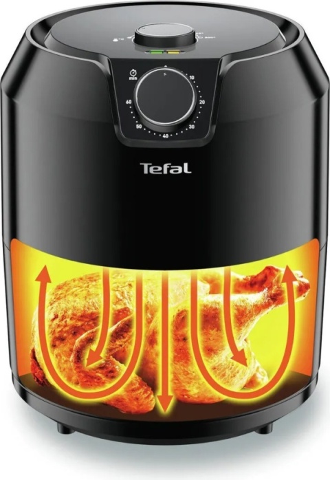 Frytkownica beztłuszczowa Tefal EY2018 Easy Fry 4,2 l - Air Fryer 1500W, smażenie bez tłuszczu