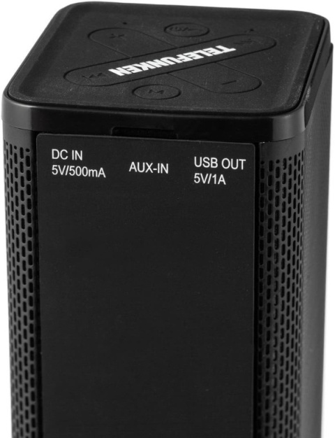 Głośniki bezprzewodowe Telefunken BS1016ST - mocny dźwięk, Bluetooth i mikrofon