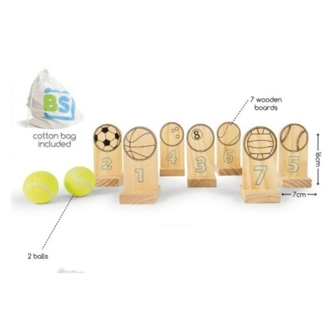 Gra rodzinna Rzucanie do celu - zręcznościowa zabawa w domu i ogrodzie