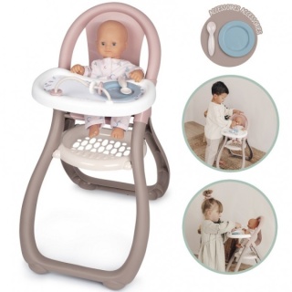 Krzesełko do karmienia dla lalki - Smoby Baby Nurse