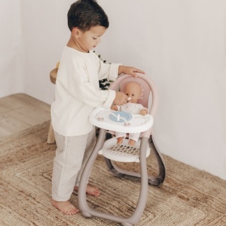 Krzesełko do karmienia dla lalki - Smoby Baby Nurse