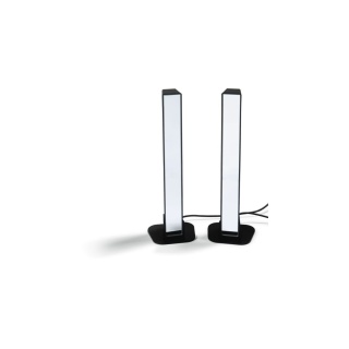 LED Light Bars 3D RGB - zestaw 2 szt. z pilotem, ściemnianiem i efektami muzycznymi, 280 mm