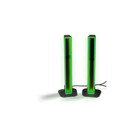 LED Light Bars 3D RGB - zestaw 2 szt. z pilotem, ściemnianiem i efektami muzycznymi, 280 mm
