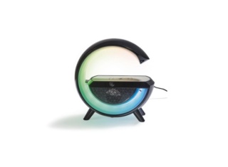 Lampa LED RGB z ładowaniem indukcyjnym - 10W, 12 kolorów, pilot, 5W Qi