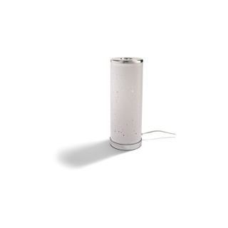 Lampa stołowa kolor biały LED z efektem gwiazd - E14, 4,9W, 470 lm, 3000K, 35×13 cm, IP20