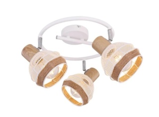 Lampa sufitowa Globo WIDY - 3xE14, metal i szkło, nowoczesny design, IP20