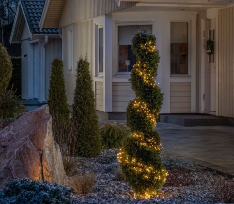 Lampki choinkowe LED mikrodiody 3,6 m - świąteczna dekoracja wnętrz i balkonów