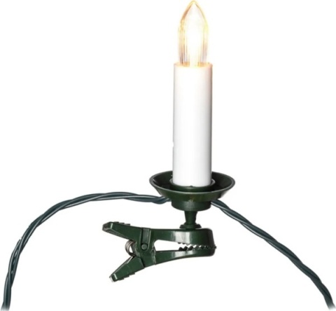 Łańcuch świetlny LED Konstsmide 1139‑020 - 25 bursztynowych diod, dekoracja świąteczna do wnętrz