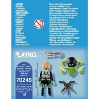 Playmobil 70248 - Agent z dronem i panelem sterowania (Top Agents / Misja na Marsie)