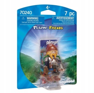 Playmobil Playmo-Friends 70240 - Wojowniczy Krasnolud z akcesoriami (dla dzieci 4+)