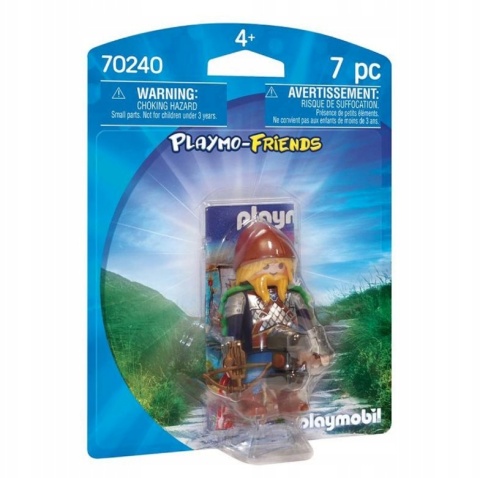 Playmobil Playmo-Friends 70240 - Wojowniczy Krasnolud z akcesoriami (dla dzieci 4+)
