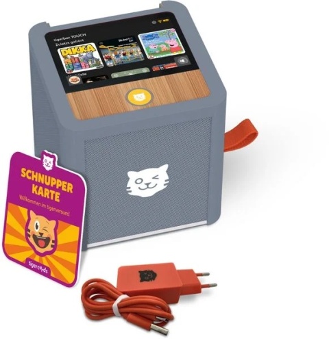 Tigerbox TOUCH - odtwarzacz audio dla dzieci z ekranem dotykowym JĘZYK NIEMIECKI