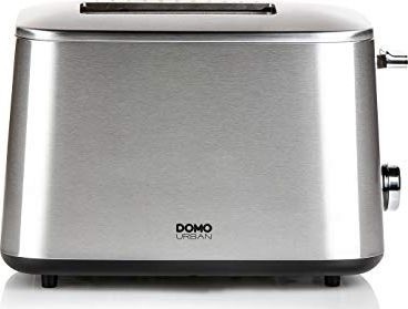 Toster DOMO 1600W stal nierdzewna - szybkie opiekanie, 7 poziomów, LED, rozmrażanie