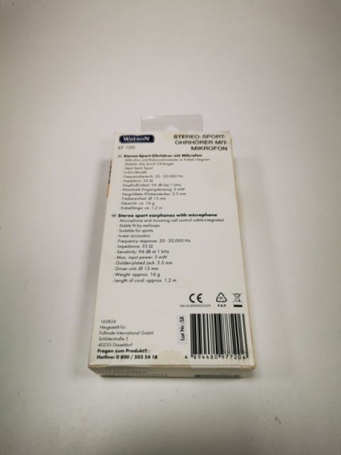 Watson EP 100 - słuchawki z mikrofonem do pracy, nauki i rozrywki