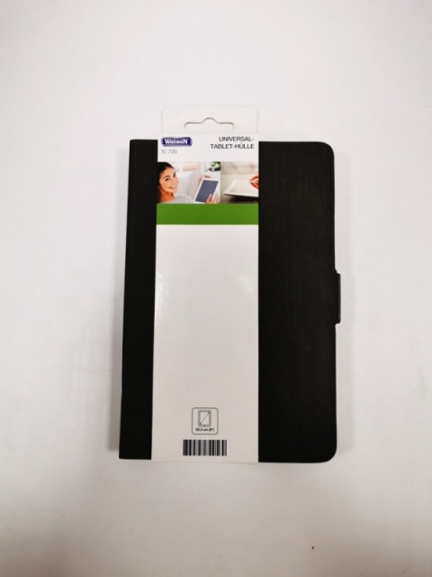 Watson TC 720 - uniwersalne etui na tablet do 8 cali z magnetycznym zamknięciem i kieszonką na karty