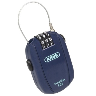 Zapięcie zabezpieczenie rowerowe - Abus Combiflex Stopover 65 midnight blue