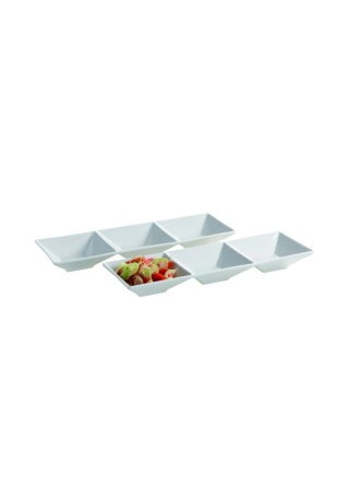 Zestaw 2 porcelanowych talerzy „Kabarett” Trendy Line