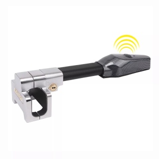 Blokada kierownicy z alarmem 130 dB • antykradzieżowa stalowa blokada samochodowa