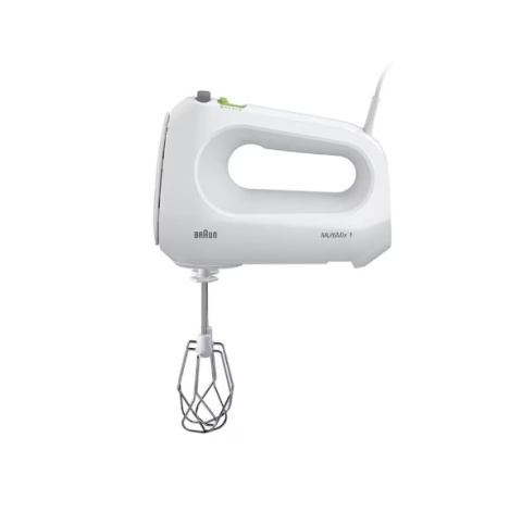 Braun MultiMix 1 - mikser ręczny 400W z trzepaczkami i hakami do ciasta