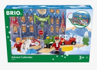 Brio 36015 - Kalendarz adwentowy z elementami kolejki BRIO, 24 niespodzianki