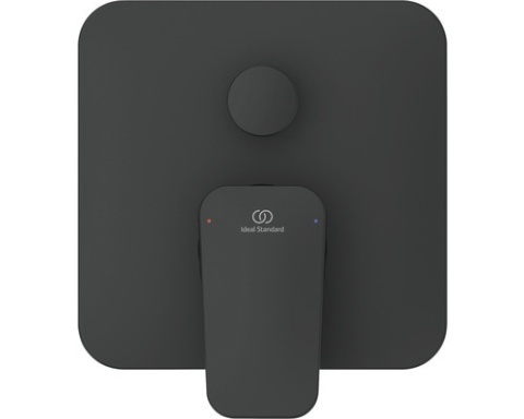 Ceraplan - bateria prysznicowo-wannowa, matowe wykończenie, metal/mosiądz, max 23 l/min