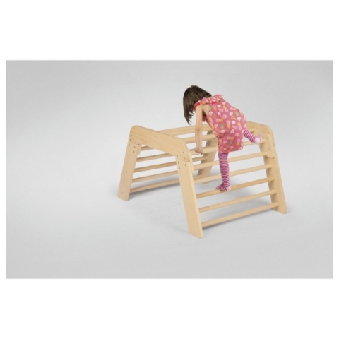 Drabinka wspinaczkowa drewniana - bezpieczna i stabilna konstrukcja do zabawy i ćwiczeń dla dzieci