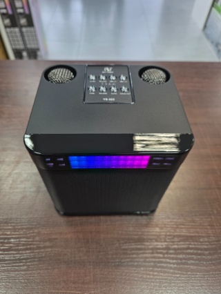 EASJOY zestaw karaoke Bluetooth - głośnik przenośny, 2 mikrofony