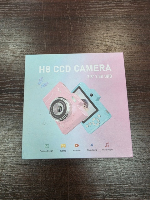 Kompaktowy aparat cyfrowy 48 MP 1080P, 2,8" ekran, 8× zoom, różowy