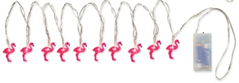 LED Tischdekoration - dekoracja stołowa LED z ozdobą, 2×AA, długość 100-185 cm