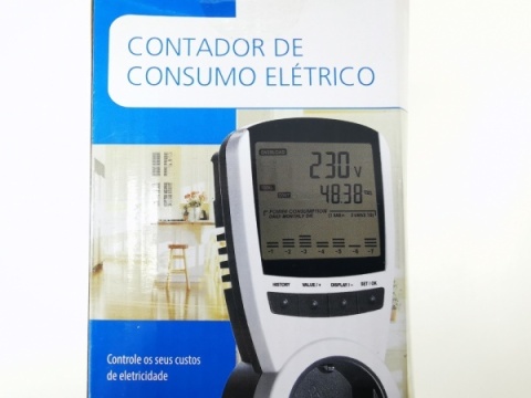 Licznik energii elektrycznej - pomiar kWh, prąd, napięcie, moc i historia zużycia | 230V 50Hz