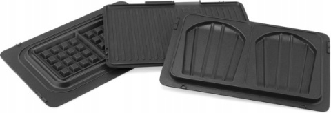 Nova Multi Grill 4w1 - grill elektryczny z wymiennymi płytami, panini, gofry i smażenie