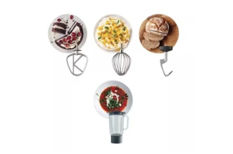 Robot kuchenny Kenwood KVL4110S - 1200 W, misa 4,3 l, blender i malakser