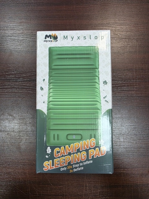 Samopompująca mata kempingowa 200×68×12 cm z poduszką i pompką nożną, ultralekka