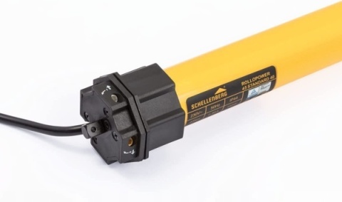 Schellenberg 20640 - silnik rurowy do rolet, Ø35 mm, udźwig do 15 kg, cichy i energooszczędny