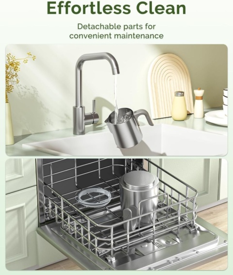 Spieniacz do mleka Maestri House 500 ml 600 W - 4 w 1, Smart Touch