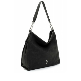 Suri Frey Romy - torebka worek z perforacją, z kieszeniami, mieści A4