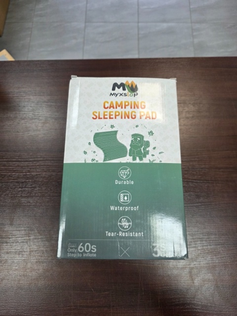 (UŻYWANY) Podwójna karimata kempingowa ultralekka - materac dmuchany 2-osobowy 196×145×12 cm