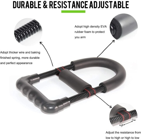 Zestaw 10w1 do ćwiczenia siły chwytu