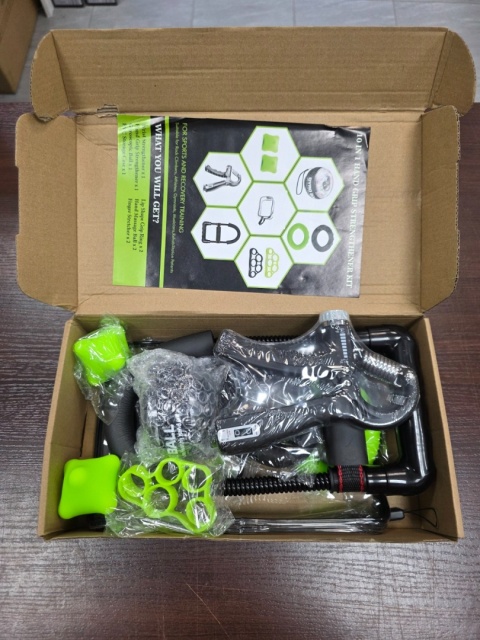 Zestaw 10w1 do ćwiczenia siły chwytu